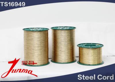 China Copper Coated Steel Tire Cord For PCR Tires / High Tensile Steel Wire 3 x 0.30HT for sale