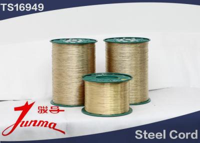 China Golden High Tenacity and High Elongation Free Cutting Steel Cord for Tire 5x0.38HI/HE for sale