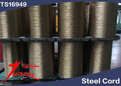 China Steel Spool Wire Truck Tyre Steel Cord 3*0.24/9*0.225+0.15 HT Brass Coated Steel Tire Wire for sale