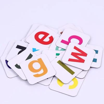 China 2022 Custom Early Educational Toys Letter Number Magnetic Alphabet Study Spelling Words 3d Eva Foam Puzzle Fridge Magnet School for sale