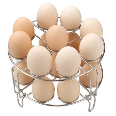 China Stocked Hot Sale Stainless Steel Pressure Cooker Egg Steaming Rack For Kitchen for sale