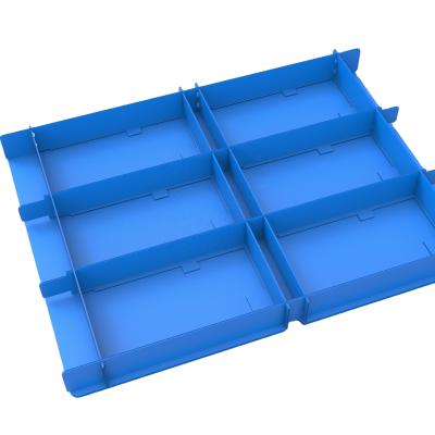 China Eco - Friendly Customized Light Weight And Reusable PP Corrugated Turnover Box for sale