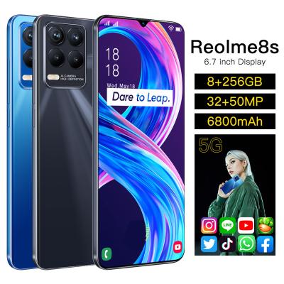 China Game Reolme 8s, 6.7 Inch Screen Mobile Phone CPU: Dimensity Camara 810 8GB+256GB 32MP+50MP, 6800Ah Dual sim Cards Smart Mobile Phone for sale