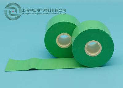 China Green Self Sealing Electrical Tape UV / Tear Resistant Self Fusing Silicone Tape for sale