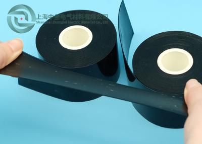 China Black Self Adhesive Silicone Tape Pipe Leak Repair UV Resistant With 450% Elongation for sale