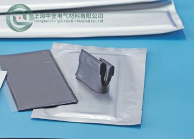 China Customizable Clear Self Curing Silicone Pad Temp Resistant Silicone Rubber Pad for sale