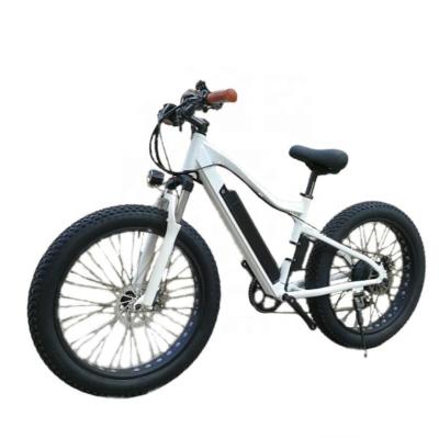 China Aluminum alloy Chinese fat tire electric bicycle 350W snow/beach cruiser electric bicycle for sale