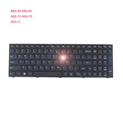 China B50-30 N50-45 N50-70 M50-70 B50-45 US New Plug-and-play Notebook English Keyboard Silver Frame for sale