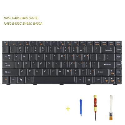 China Plug and play English keyboard B450 N485 B465 G470E N480 B450C B465C B450A from US Len notebook for sale