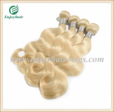 China Peruvian 5A virgin remy hair weave , color 613# Body wave 10''-26''length for sale