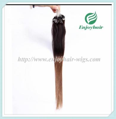 China Micro ring loop hair extensions 16