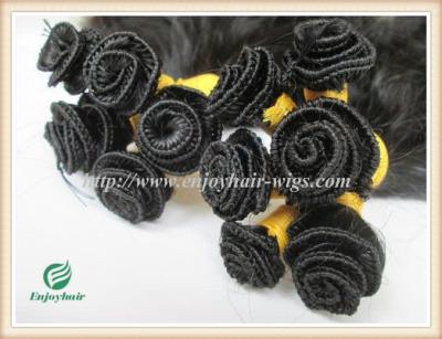 China Hand tied weaviing Malaysian virgin remy hair,straight hair extension no shed no tangle for sale