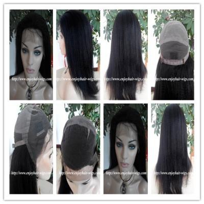 China Human hair full lace wig 10