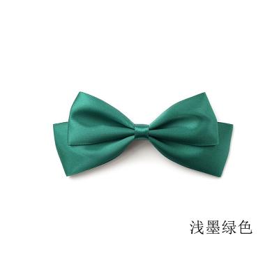 China Christmas Gift Package Candy Chocolate Box Decorative Ribbon and bow Pre tie Gift Ribbon Bow for sale