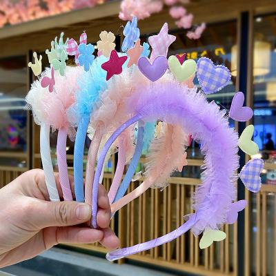 China Custom Korean Fashion Hair Accessories Girls Headband Hair Bands for sale