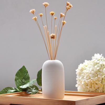 China Keeping Air Fresh OEM Custom Nordic Porcelain Reed Diffusers Fragrance Diffuser Ceramic Reed Diffuser Bottle for sale