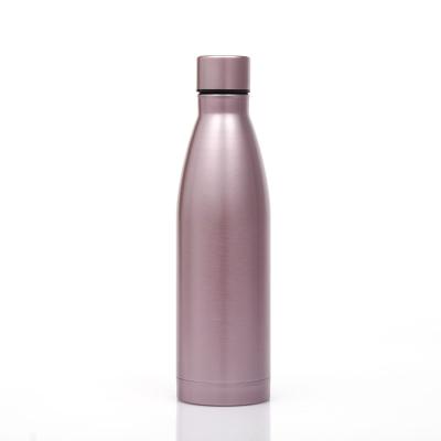 China Durable 304 Stainless Steel Car Riding Water Bottle Business Gift Insulation Water Bottle Outdoor Classic Cola Bottle for sale