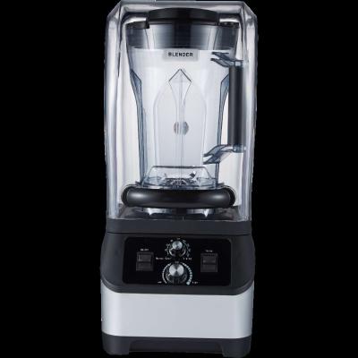 China Large Capacity Pure Copper Professional Blender Commercial Heavy Duty Blender 2.5L Motor Blender Smoothies Blender with Soundproof Cover for sale