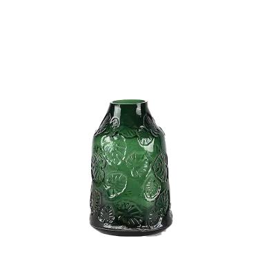 China Wholesale Mid Century Modern Simple Modern Home Flower Arrangement Tabletop Glass Vase for sale