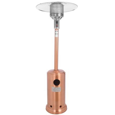 China Stocked New Products Table Top Free Copper Plated Iron Outdoor Gas Patio Heater for sale