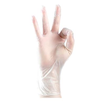 China Victoriabay Food Service Disposable Gloves Food Grade Polyethylene Disposable PE Plastic Strip Gloves for sale