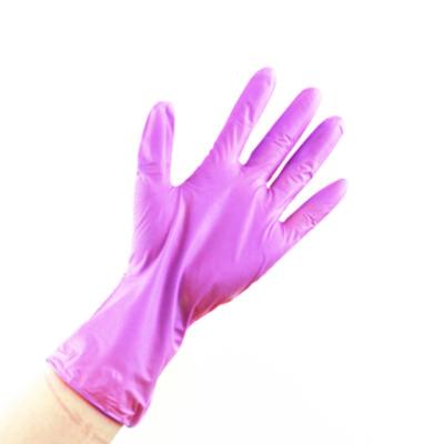 China Single Serve High Quality Clear Plastic Vinyl Ntuff Contact PVC Disposable Gloves For Food for sale