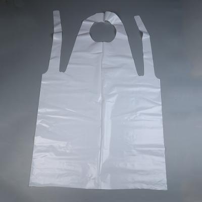 China Smooth or embossed pe disposable apron for sale