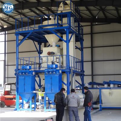 China High Efficient Automatic Dry Mix 10-12T/H Mortar Plant Tile Adhesive Making Machine Prices For Sale for sale