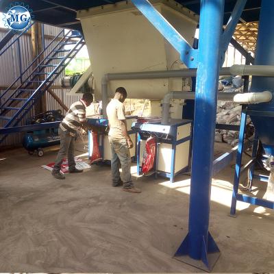 China Long Service Life 6-8T Dry Mix Powder Mortar Production Line Sale for sale