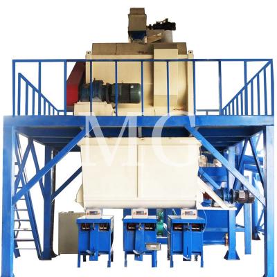 China Energy-saving and high efficiency energy saving and hig efficiency 6-8T/H semi-automatic dry building materials powder making machine building mortar plant for sale