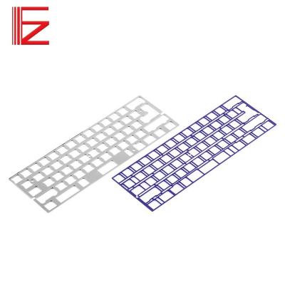 China Industrial Equipment custom DIY Metal Keyboard Case Anodized 60% Mechanical Aluminum Keyboard Case for sale