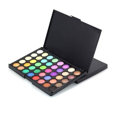 China Matte Pearlescent Shimmer Big Eye Proof 40 Colors Waterproof Sexy Eyeshadow Palette Cosmetics Long Lasting Sweat Waterproof Makeup for sale