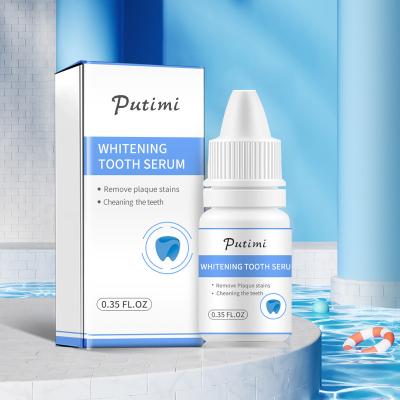 China Teeth Whiten Serum Beautiful Smile Remove Plaque Stains Dental Oral Care Toothpaste Gel Serum Efero Organic Teeth Whitening for sale