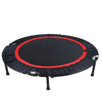 China With Protective Net Fitness Rectangle Safety Mini Cloth Round Trampoline Jumpingbed For Kids for sale