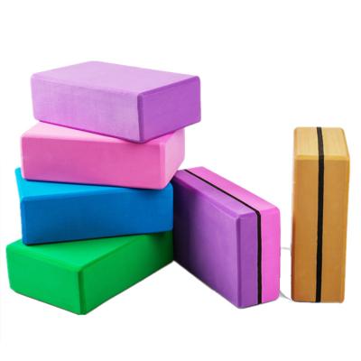 China wholesale design branded accessories Eco Friendly High Density Eva Yoga Block E010 for sale