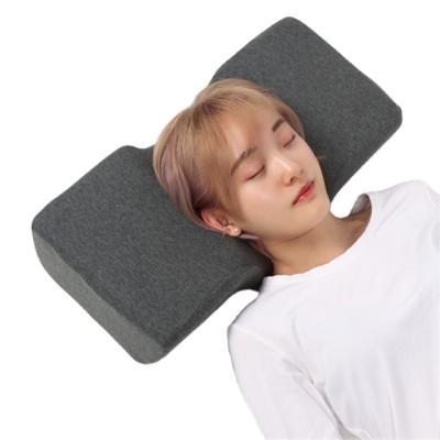 중국 Blue New Butterfly Shaped Ergonomic Memory Foam Pillow Lash Pillow Plain Sleeping Rectangle Oasis Polyester / Cotton Acceptable 판매용