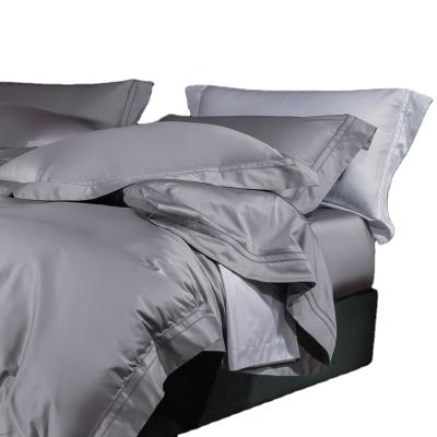 중국 OEKO TEX Eco Friendly Light Gray Bamboo Christmas Bed Sheets Sets Luxury 판매용