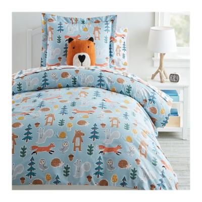 China Low Price Comfortable and Soft Kids Cartoon Bedding Set for Home for sale