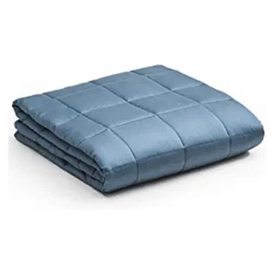 China Bamboo Material Customized Weighted Blanket For Spring And Summer Glass Beads Weighted Blanked for sale