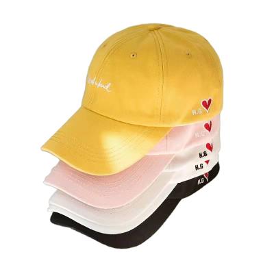 China JOINT Fashion Cotton Baseball Hat Wholesale Hat Ladies Summer Popular Hat for sale