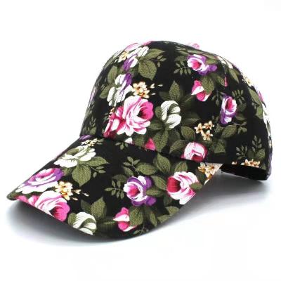 China Illustration design high quality COMMON embroidered baseball cap cotton plain baseball hat summer sports hat for sale