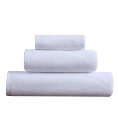 China QUICK DRY Thick Bath Towel Set 3 PCs Custom Your Logo Cotton Hotel Towel Set Wholesale 100 for sale