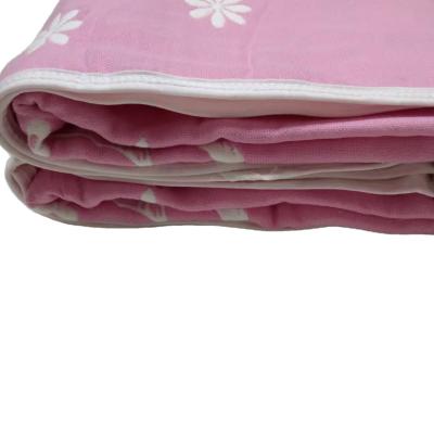 China 100%cotton Cotton Non-irritating Comforter Newborn Baby Muslin Cute Baby Wrap Comforter Blanket for sale