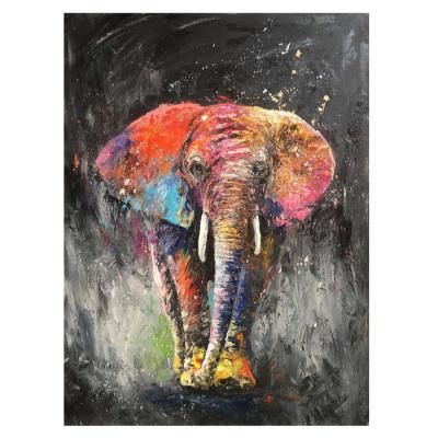 China Traditional Made in China Contemporary Minimalist Living Room Abstract Hand Painted Animals Oil Painting on Canvas for sale