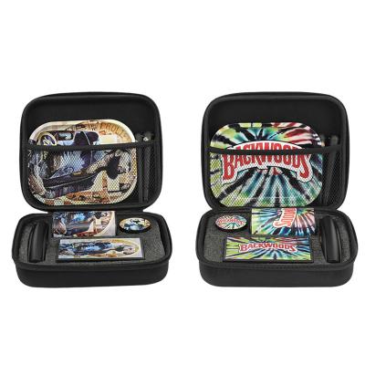 China Outdoor Smoking Accessories Kit Smoking Rolling Tray Set Hot Selling Glass with Grinder for sale