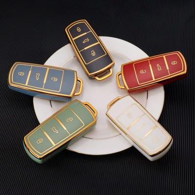 China Modern TPU Car Front Body Shell Cover For Volkswagen VW Golf Prime Key FOB Case for sale