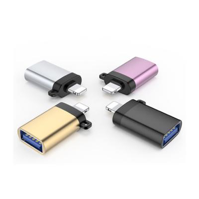 China For USB Devices OTG Adapter Smartphone Converterto USB Female LOS OTG Transmitter Phone Extension for sale