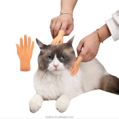 China Mini Hand Shape Hand New Pet Toy New Funny Pet Toy Eco-friendly Sustainable Anti-bite Interactive Toy for sale