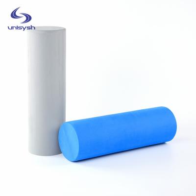 China Blue Foam Back Roller High Density Muscle Roller 18 Inch Massage Relieve Muscle For Gym Equipment for sale