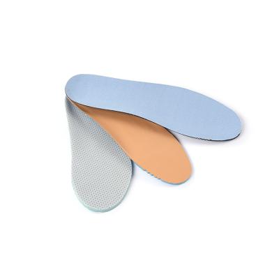 China Non Slip Breathable Shock Absorption EVA Shoe Soft Material Sweat Absorbent Insole Non Slip Breathable Insole for sale